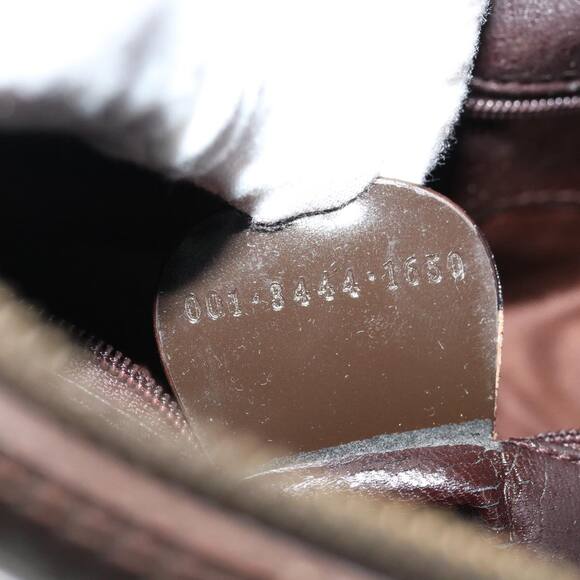 GUCCI Shoulder Bag Patent Leather Brown 001 3444 001 3444 - Picture 13 of 13